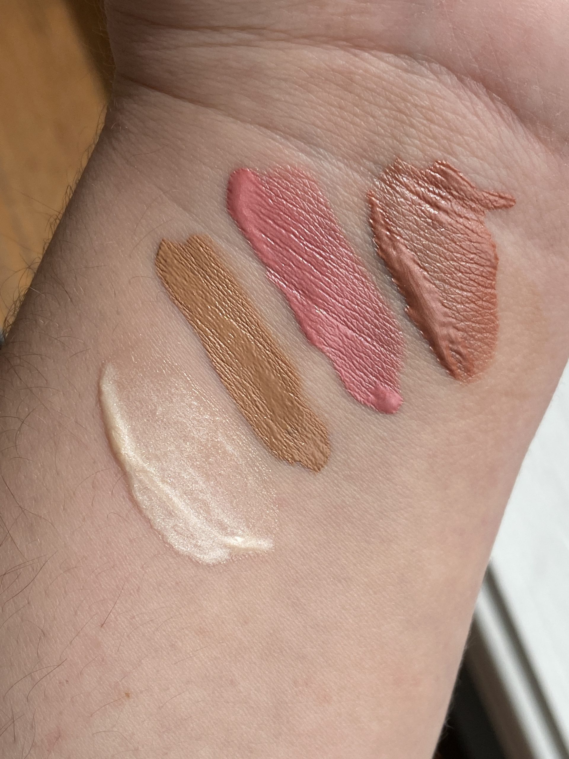 tarte blush swatches