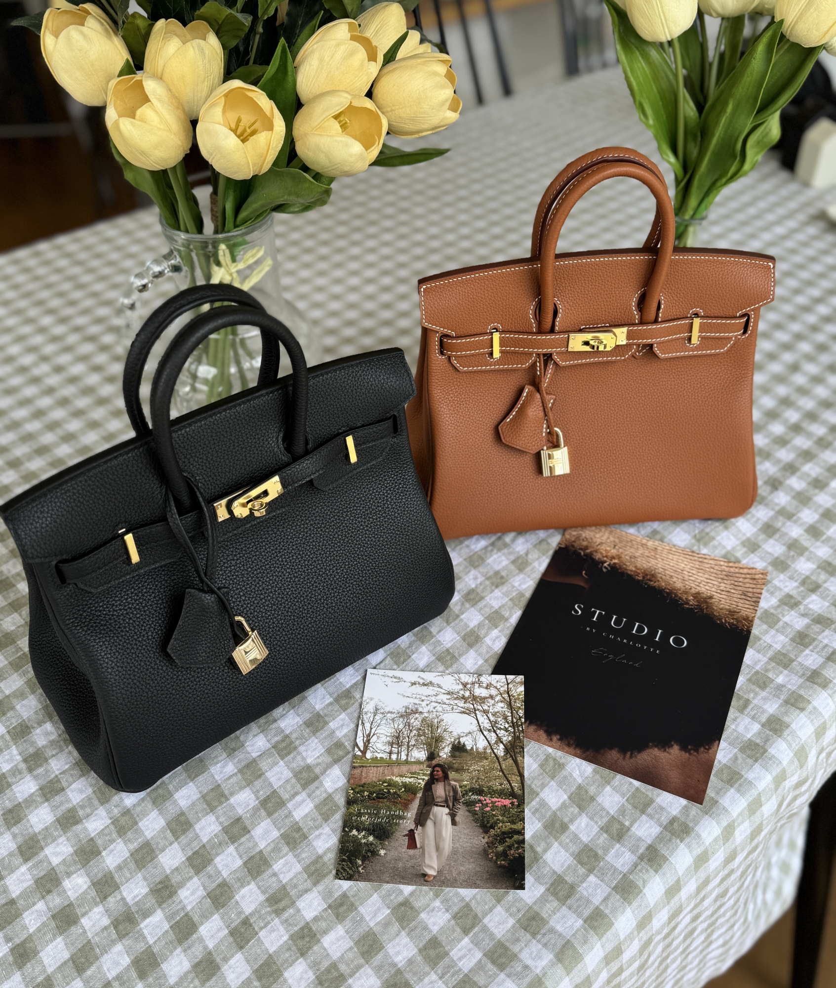 The Studio by Charlotte Bags, Hermes Birkin Dupe!